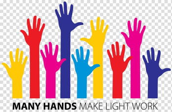 Free: Many hands make light work illustration, Volunteering ...