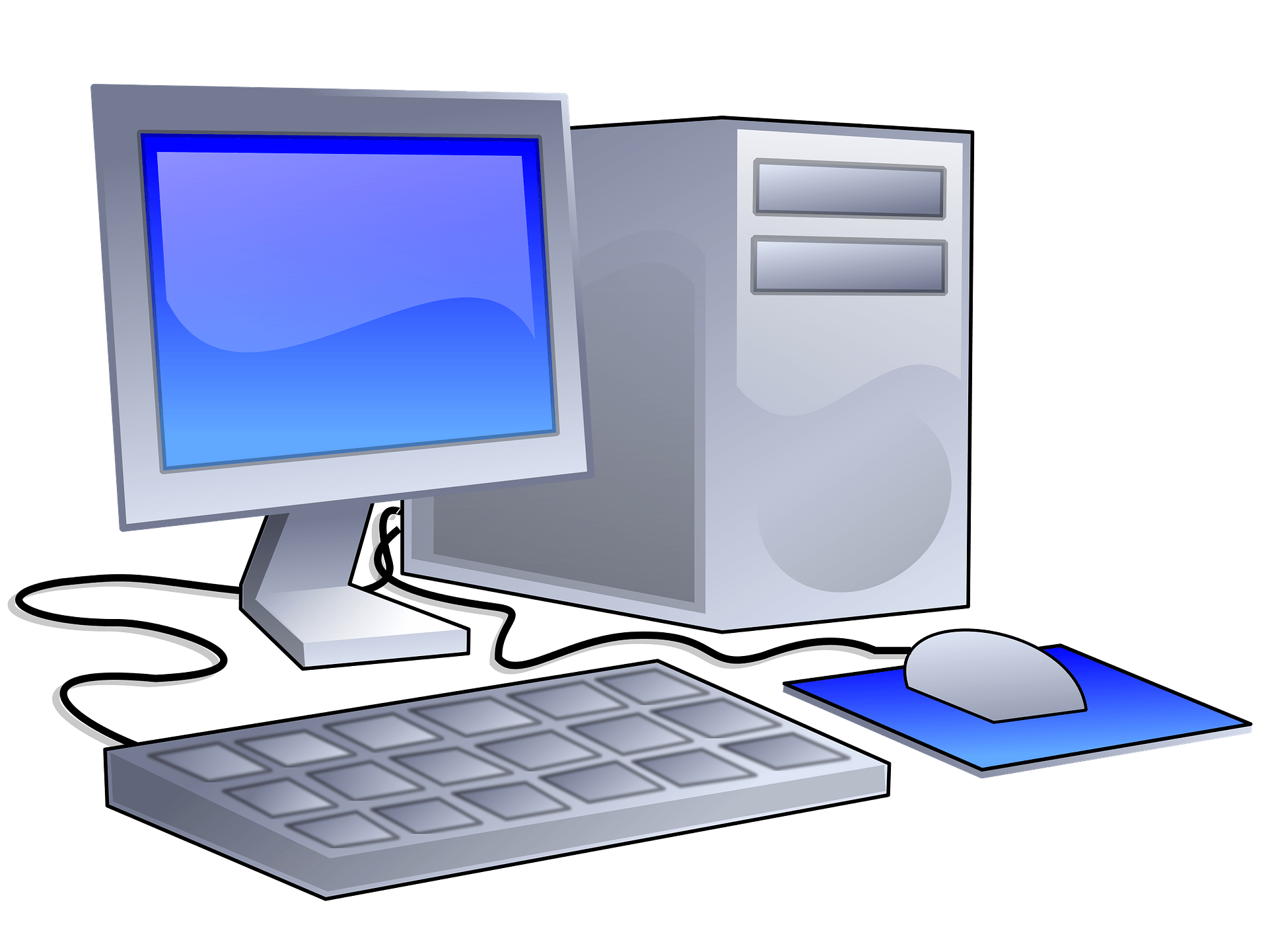 Computer - Free vector clipart images on clipart library.com