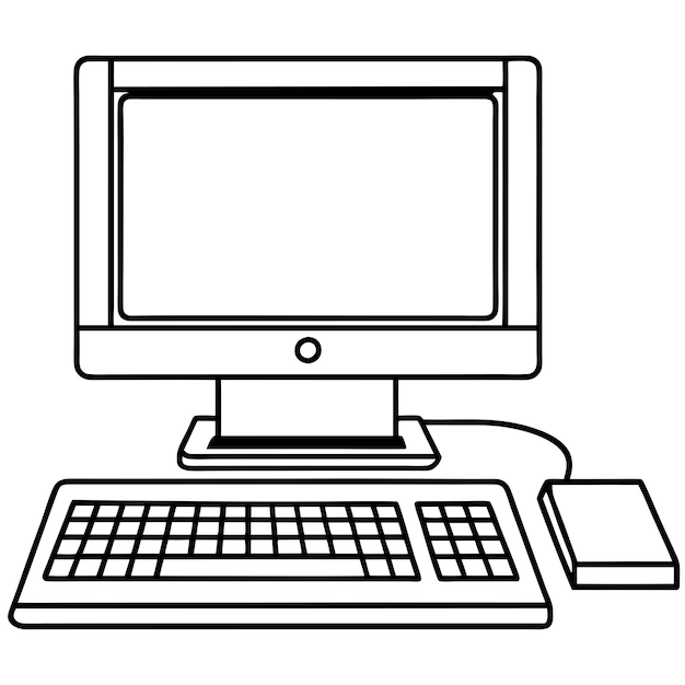 Computer Clipart Vectors &amp; Illustrations for Free Download | clipart library