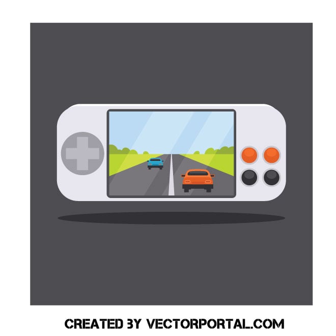 Game console Royalty-free Stock Vector Clip Art