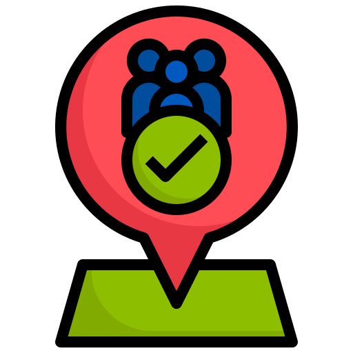 Constituency Generic Outline Color icon | clipart library