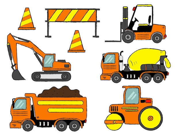 construction vehicle cliparts 2024