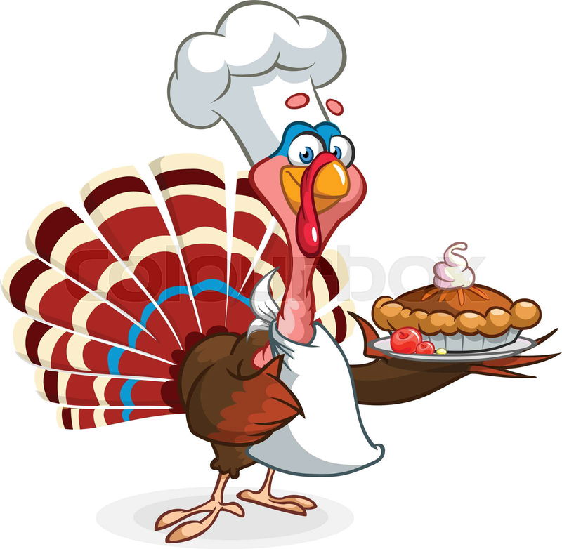 cooked turkey cartoon