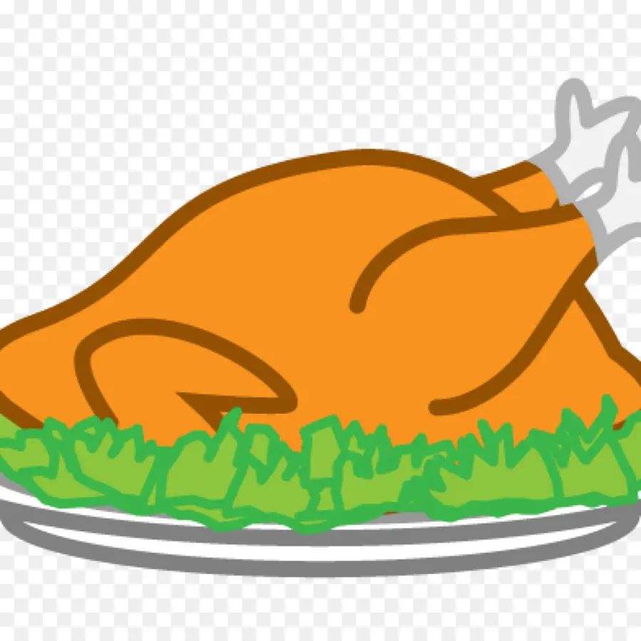 cooked turkey cartoon