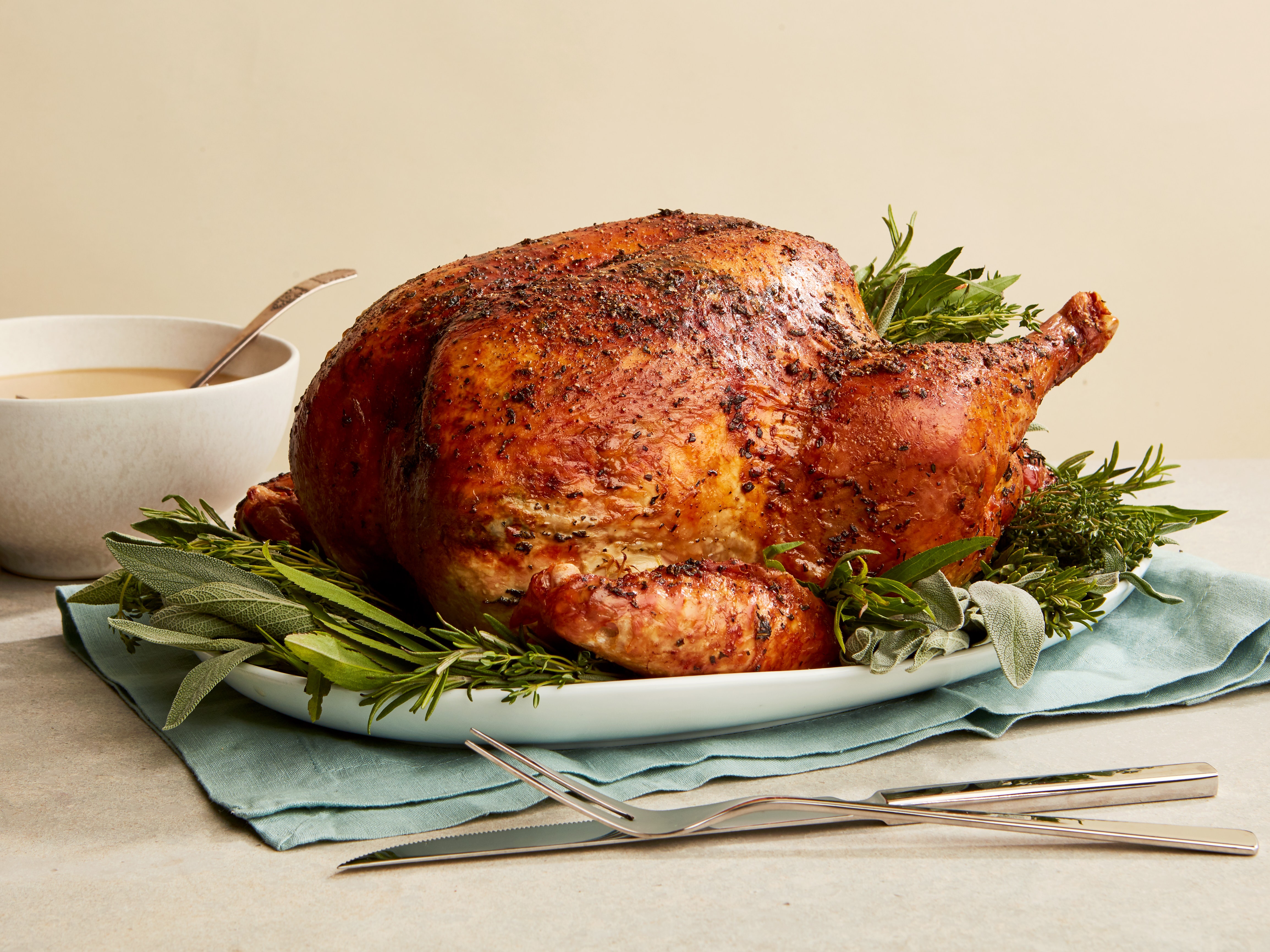 Herb-Butter Turkey