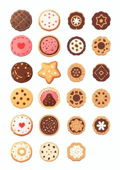 Free Vectors | cute cookie set