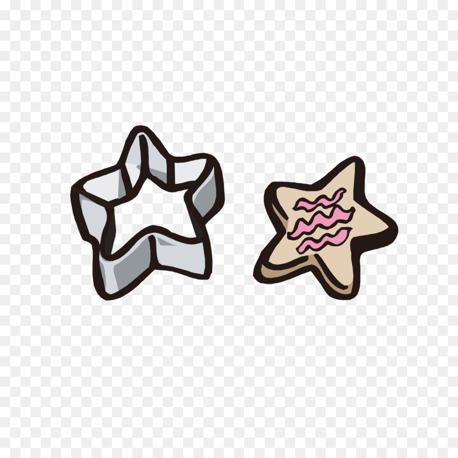 Star Cookie - Star Shaped Cookie and Cutter - CleanPNG / KissPNG