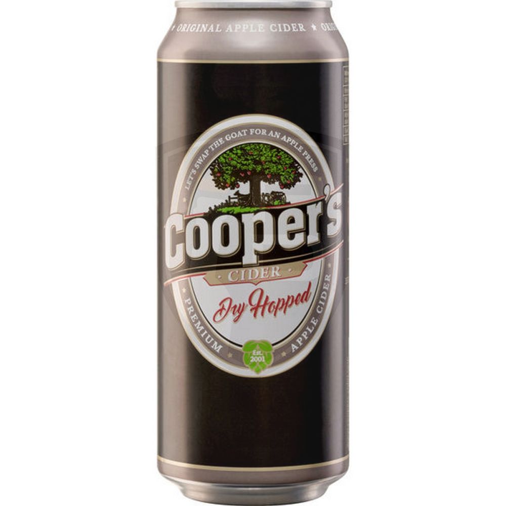 DPG Coopers Dry Hopped Premium Apfel Cider 12 x 50cl 5,3% vol