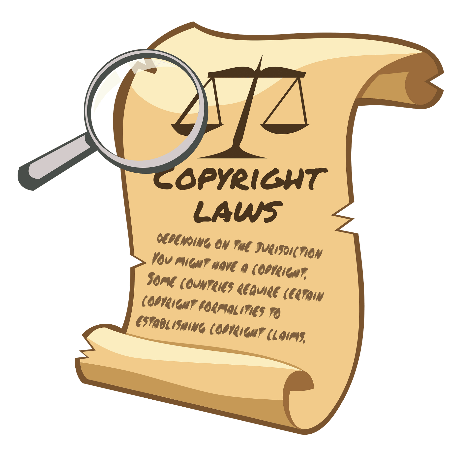 copyright cliparts