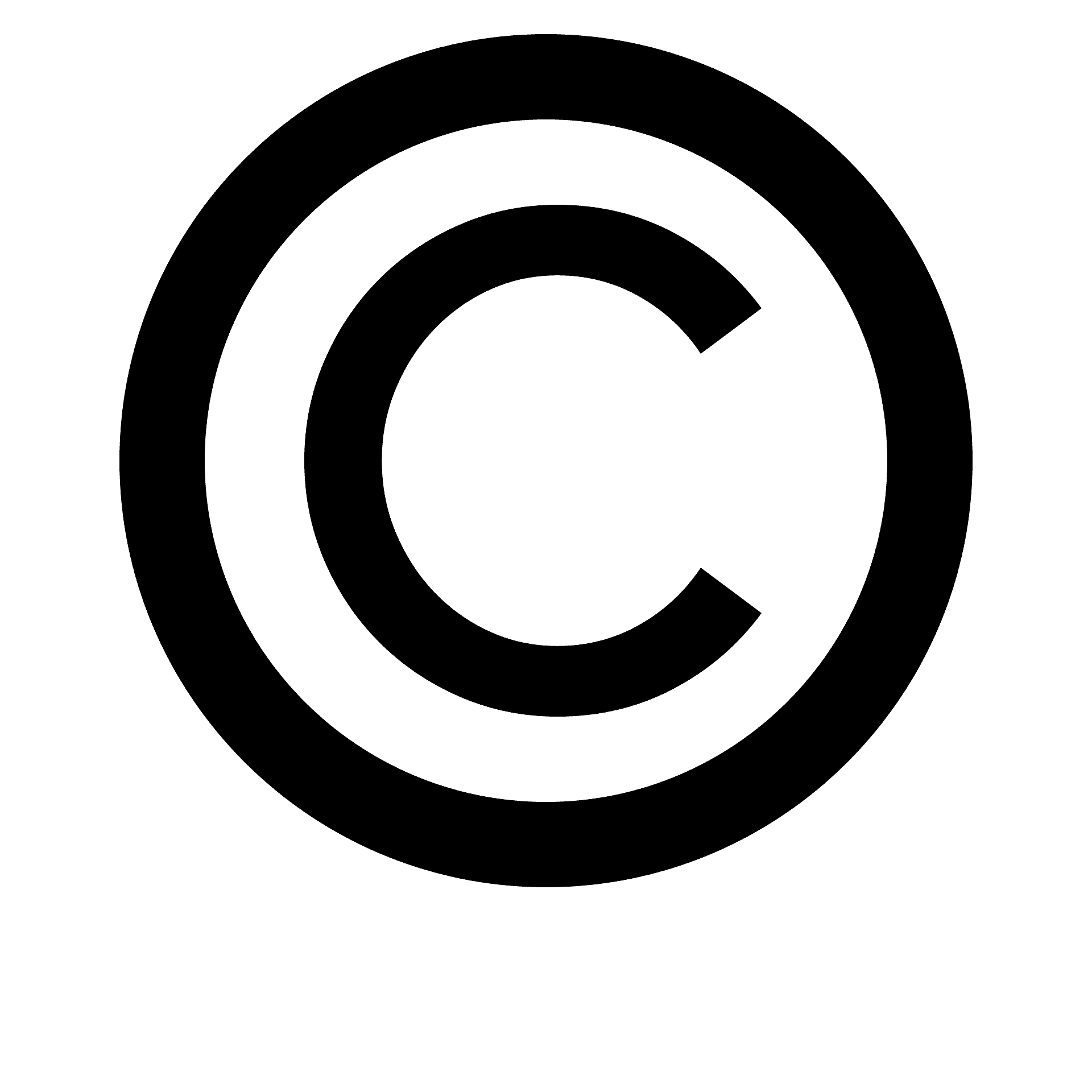 copyright cliparts