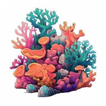 coral reef clipart