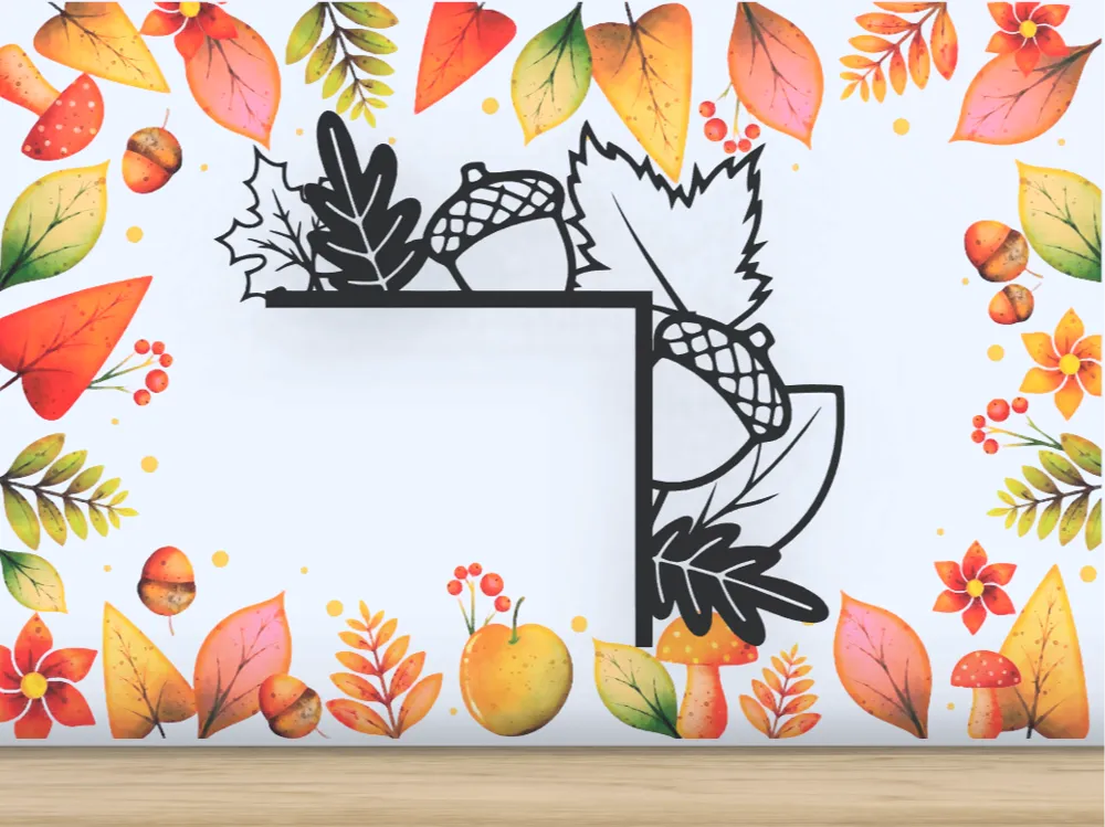 corner leaves cliparts 2024