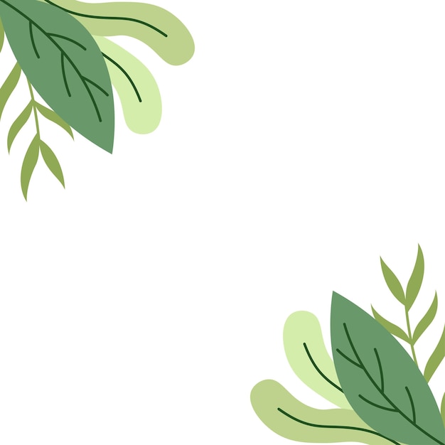 corner leaves cliparts 2024