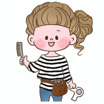 Free Vectors | Cosmetologist woman
