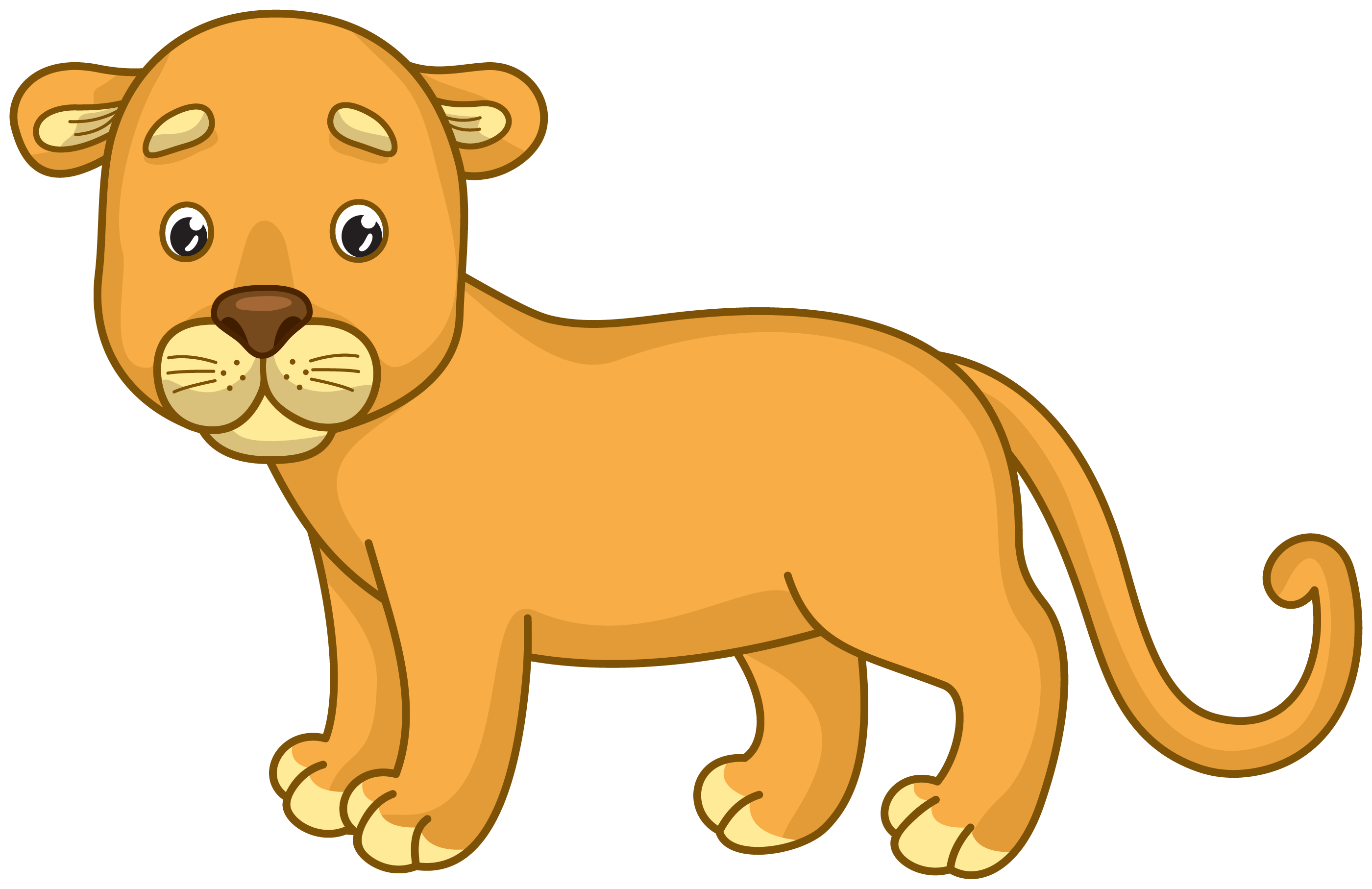 Cougar - Free vector clipart images on clipart library.com