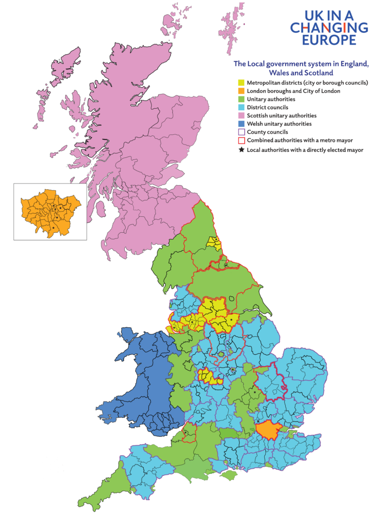 Local government in England, Scotland and Wales - UK in a changing ...