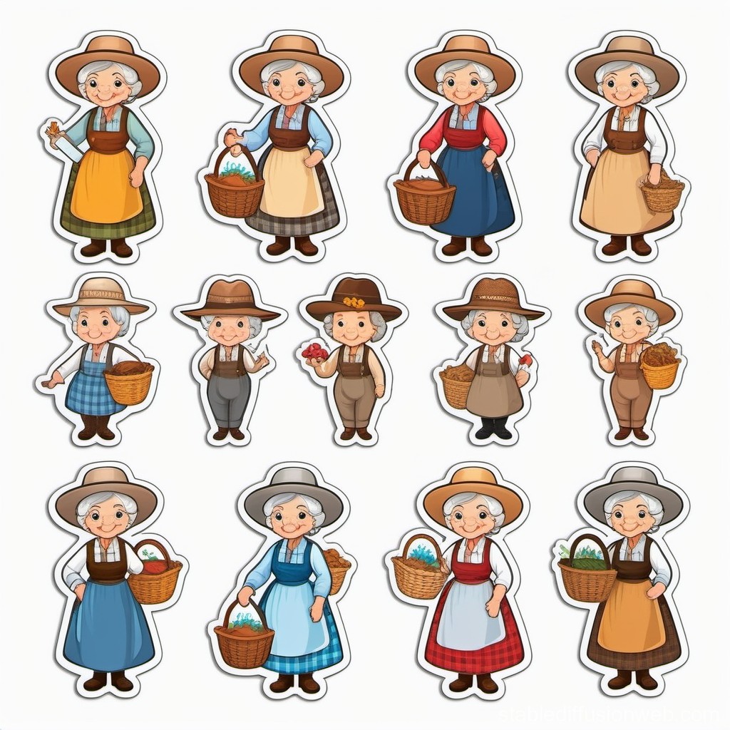 country cartoon cliparts 2024