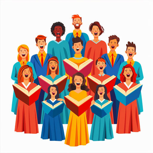 country choir cliparts