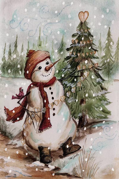 country snowman clipart
