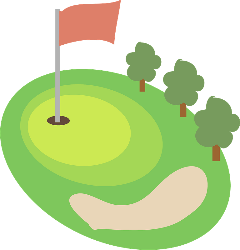 Golf Course - Free vector clipart images on clipart library.com