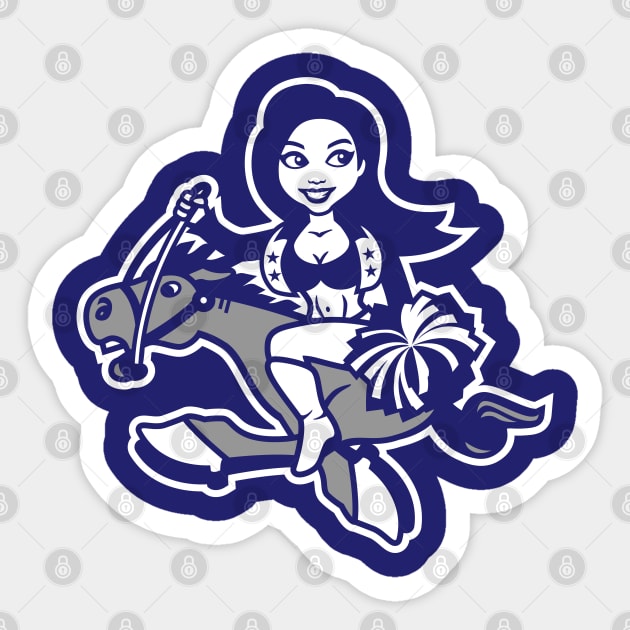 cowboy cheerleader cliparts
