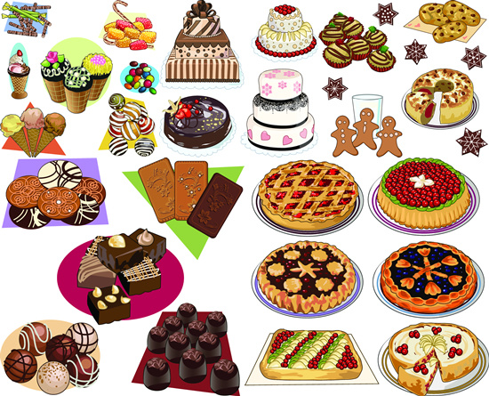 cowboy dessert cliparts