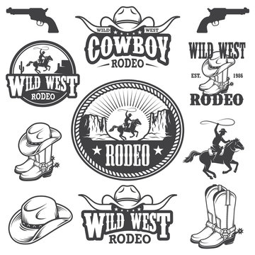Cowboy Logo-Bilder: Stock-Fotos &amp; -Videos. | Adobe Stock