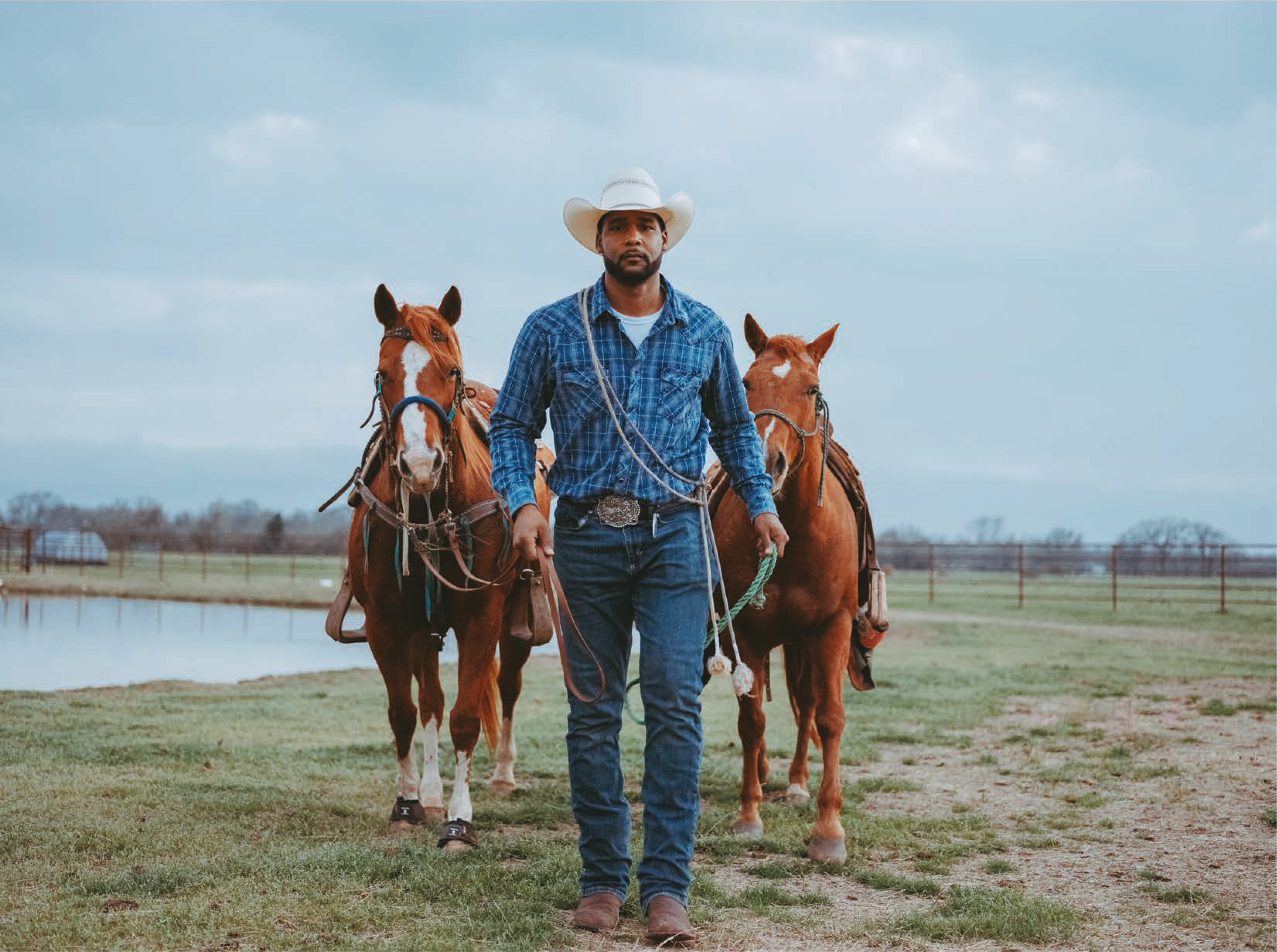 New photobook shines light on Black cowboys : NPR