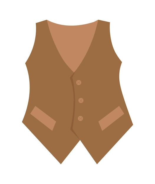 cowboy vest cliparts