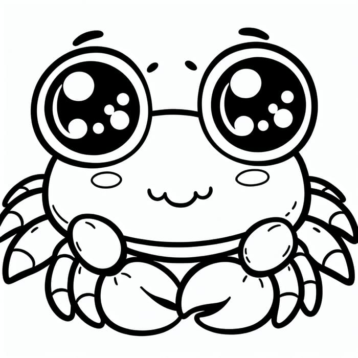 crab coloring pages