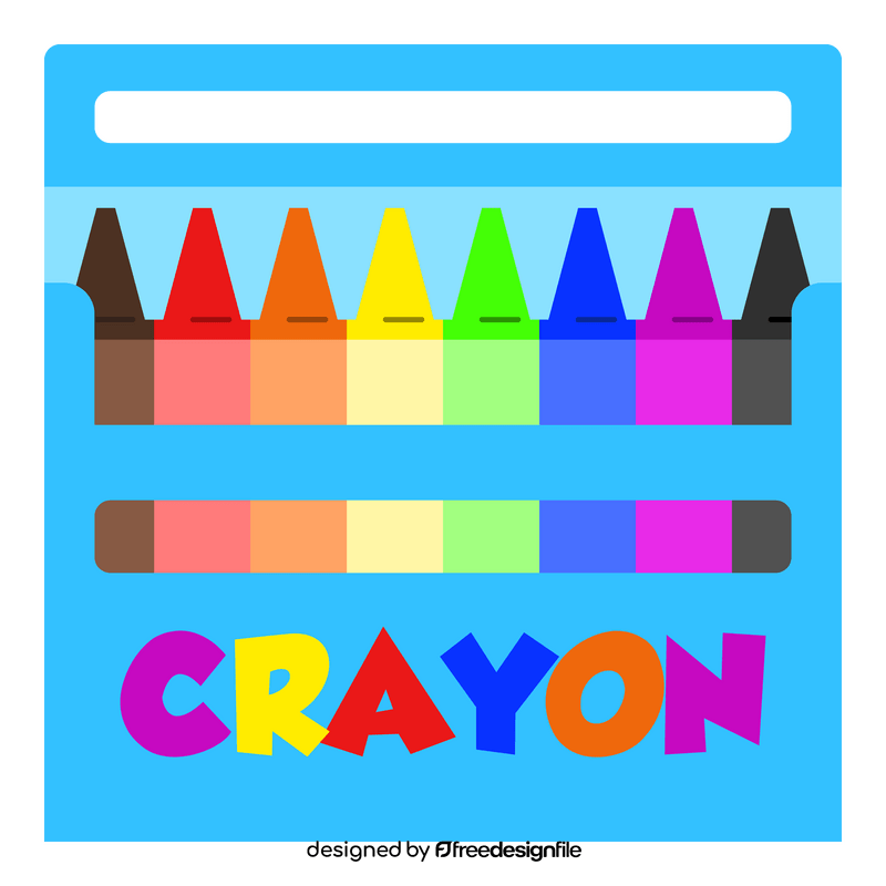 crayon line cliparts 2024