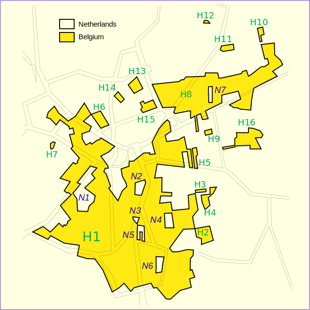 Border lines: the curious case of Baarle-Hertog/Baarle-Nassau
