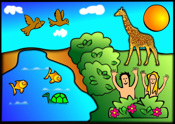 Creation Scene clip art (118583) Free SVG Download / 4 Vector