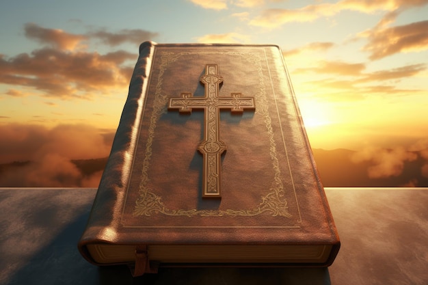 cross and bible clipart 2024