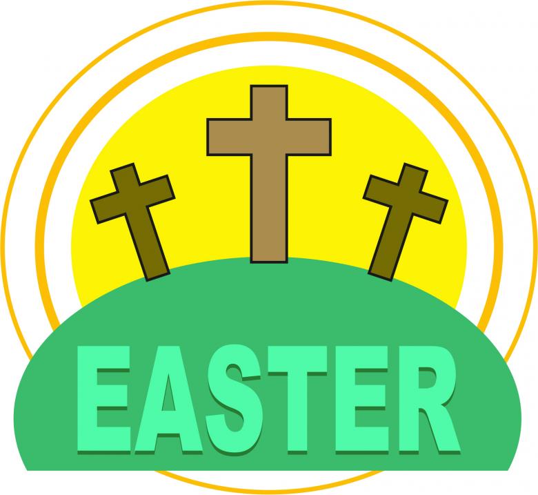 cross easter cliparts