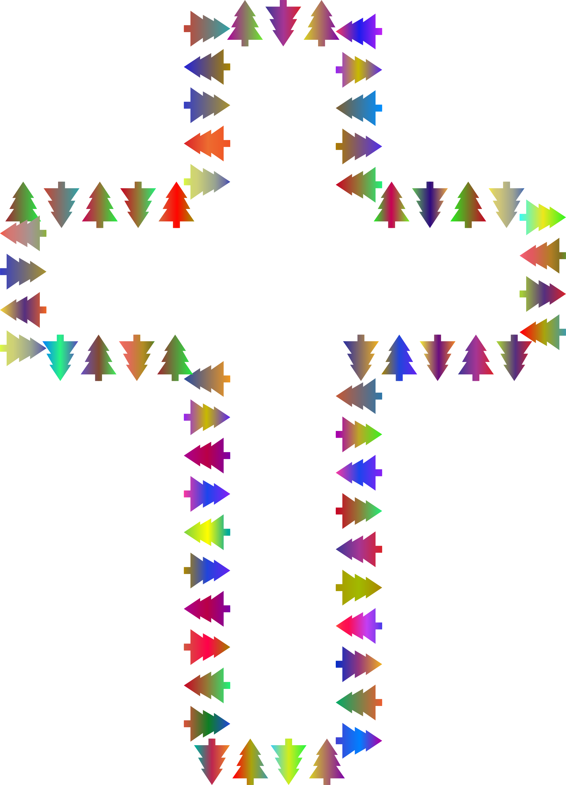 cross tree cliparts 2024