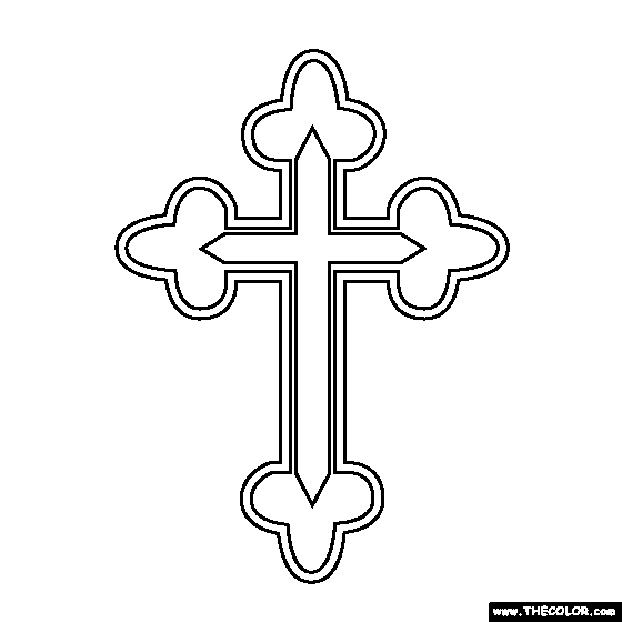 crosses to color