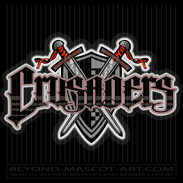 Crusaders Team Design | Vector Format | JPG EPS