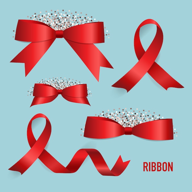 crystal ribbon cliparts