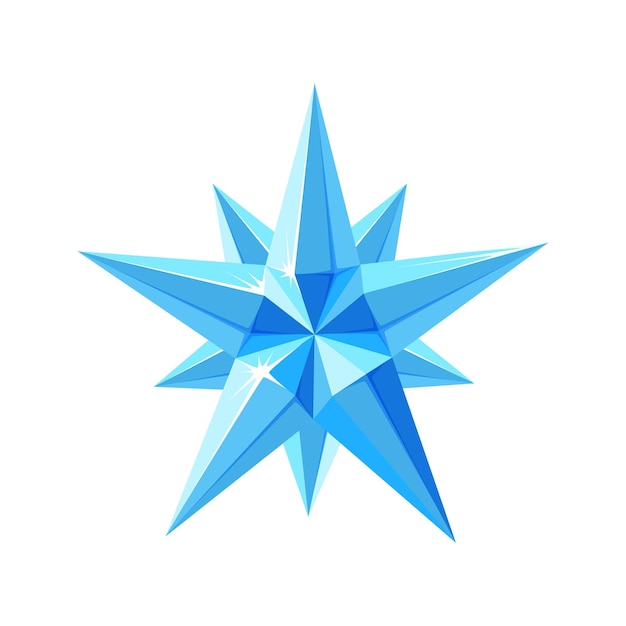 crystal star cliparts