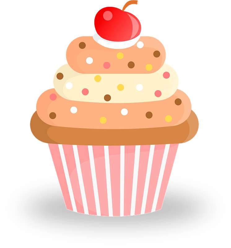 Cupcake - Free vector clipart images on clipart library.com