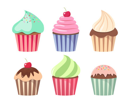 cupcake pictures cartoon