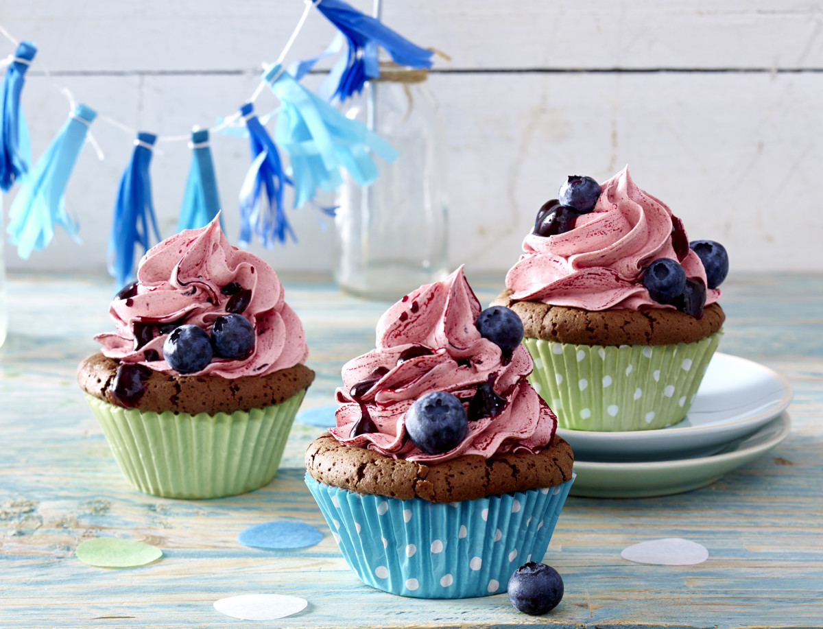 Geburtstags-Cupcakes