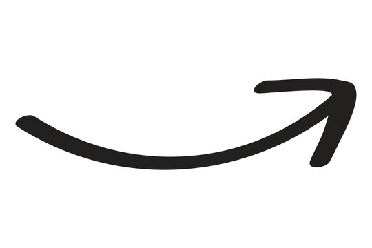 curved arrow clipart