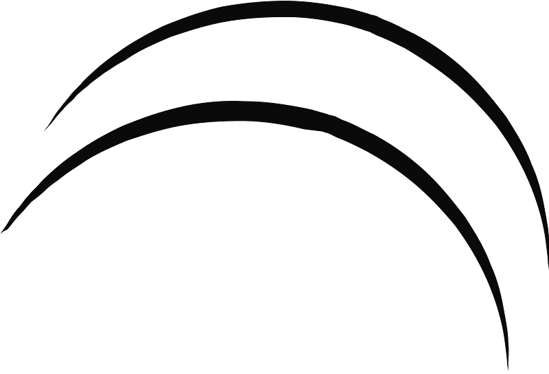 curved line cliparts