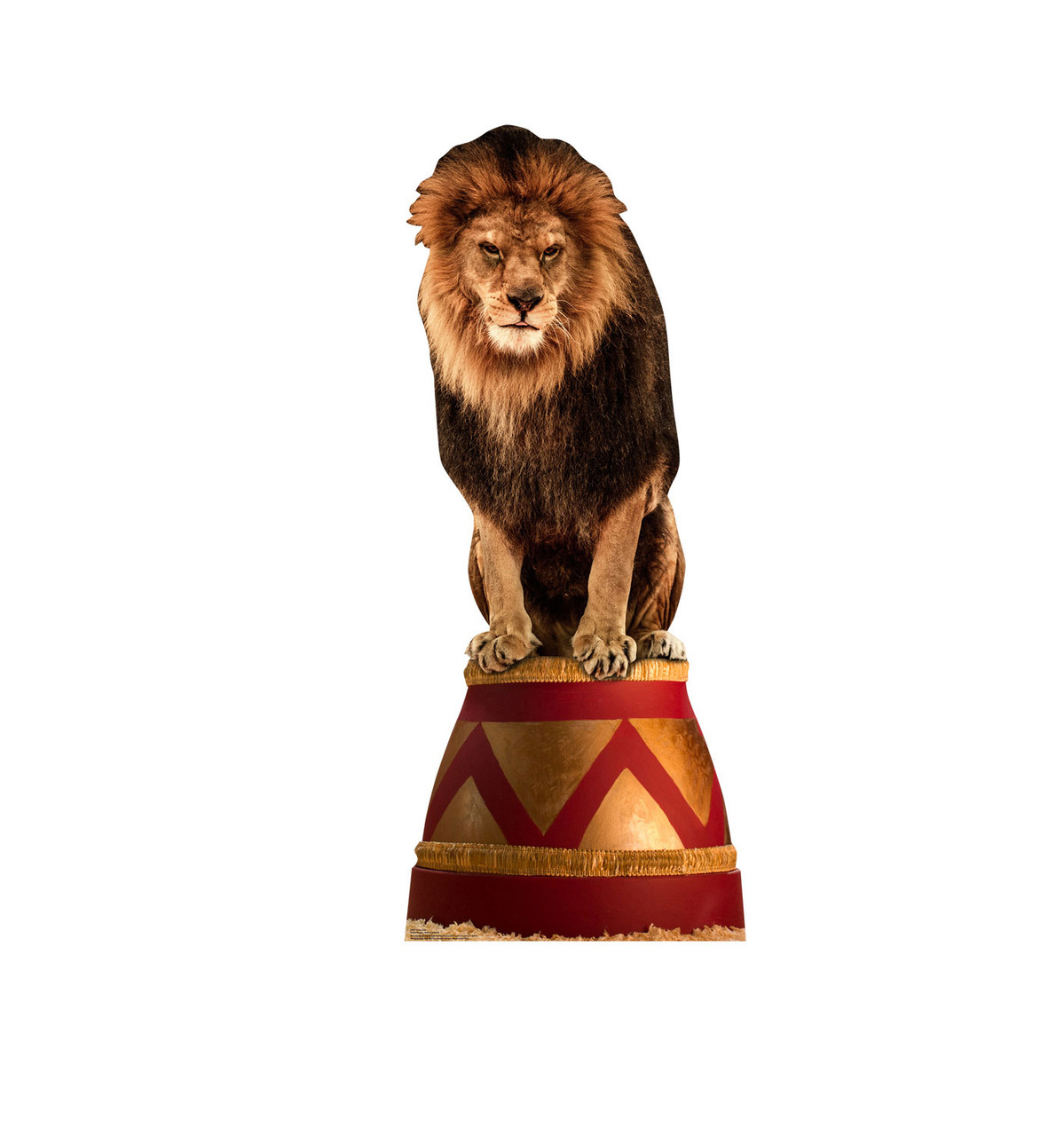 cut out circus lion templates