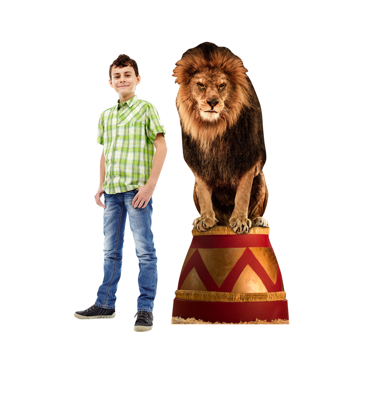 cut out circus lion templates