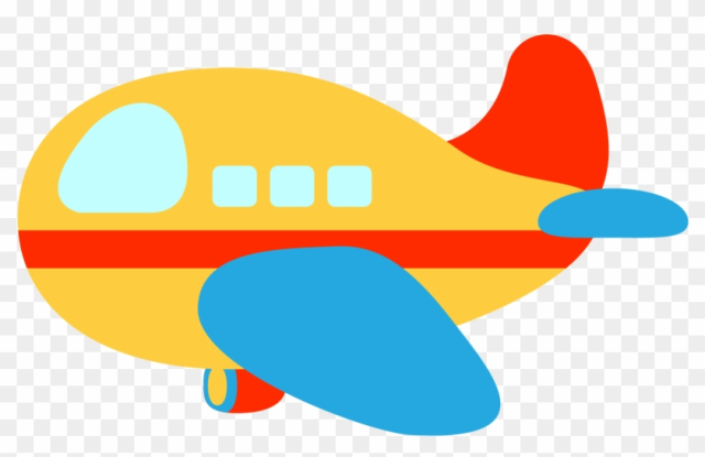 cute airplane clipart