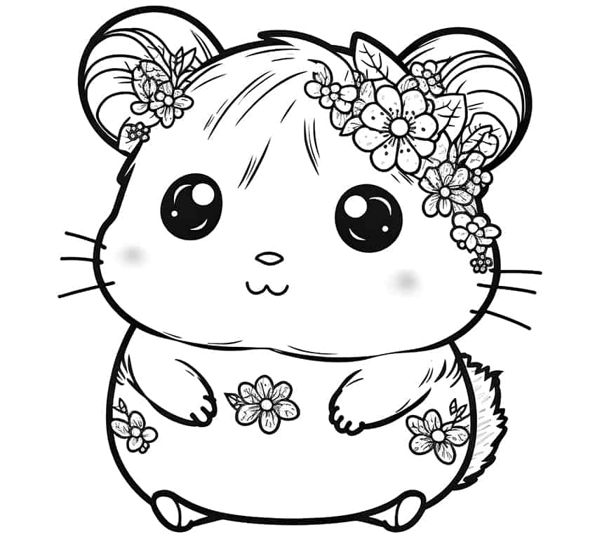 cute baby cartoon animals coloring pages
