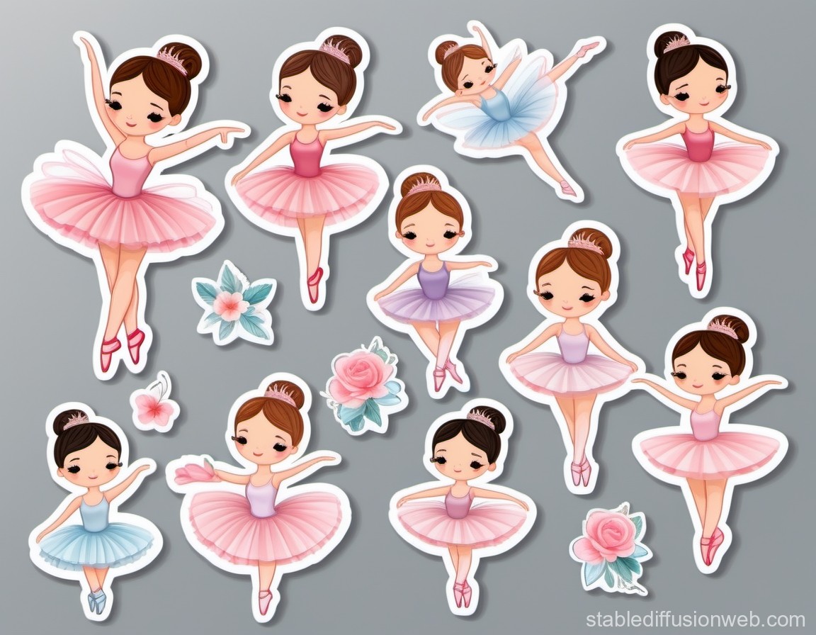 cute ballerina cliparts 2024
